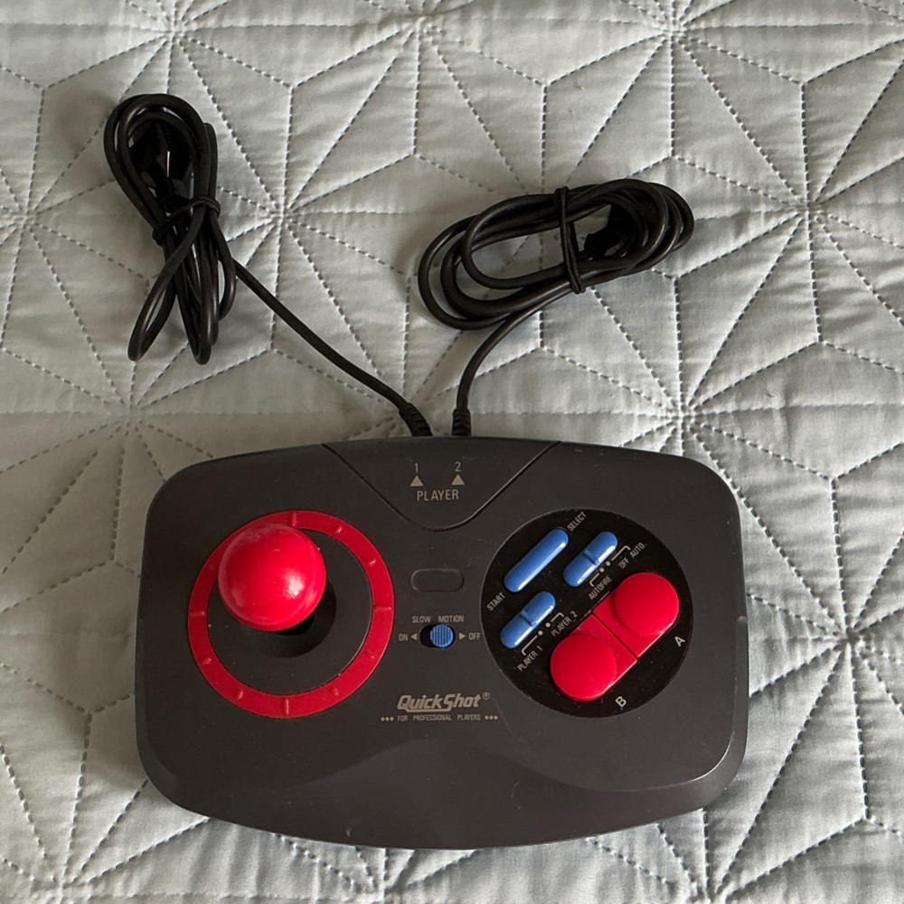 Quickshot Nintendo NES Nintendo 2 Player Joystick Controller, QS-128N